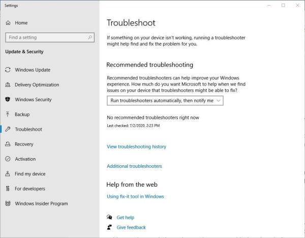 fig2 win10 troubleshoot screen