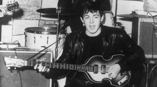 Paul McCartney onstage Cavern Club 