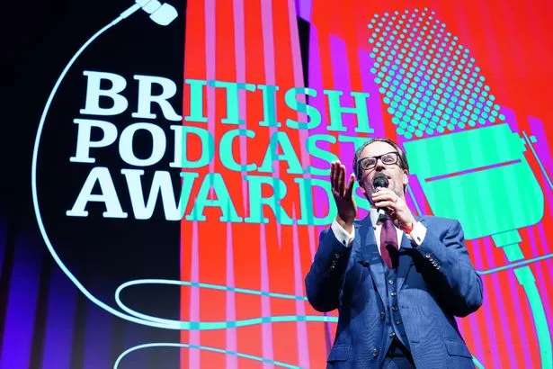 Marcus Brigstocke hosts the British Podcast Awards 2024